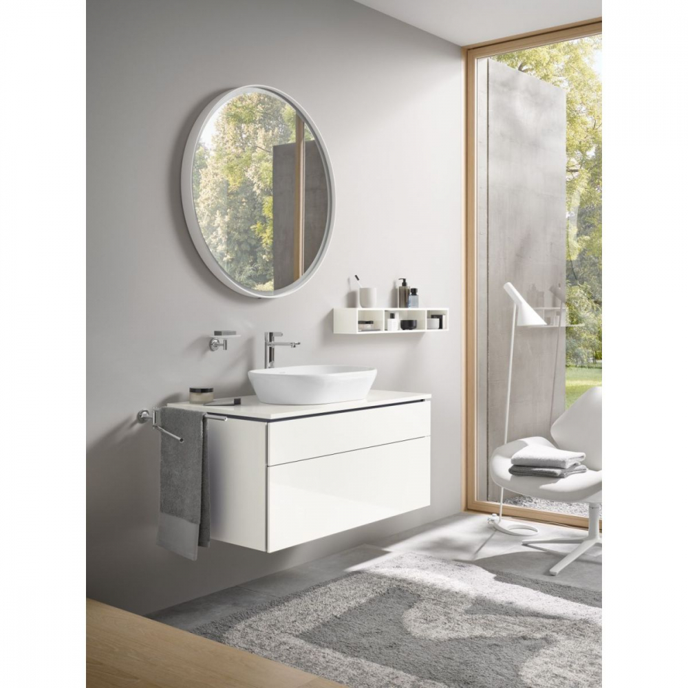 Duravit D-Neo lavoar 60x40 cm ovale de blat alb 2372600070 [13]