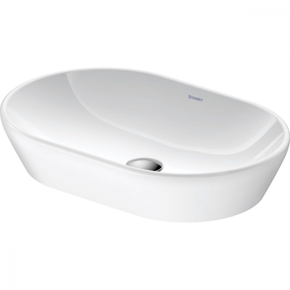 Duravit D-Neo lavoar 60x40 cm ovale de blat alb 2372600070 [1]