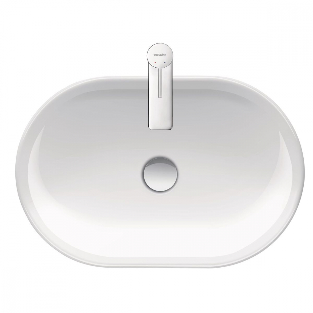 Duravit D-Neo lavoar 60x40 cm ovale de blat alb 2372600070 [21]