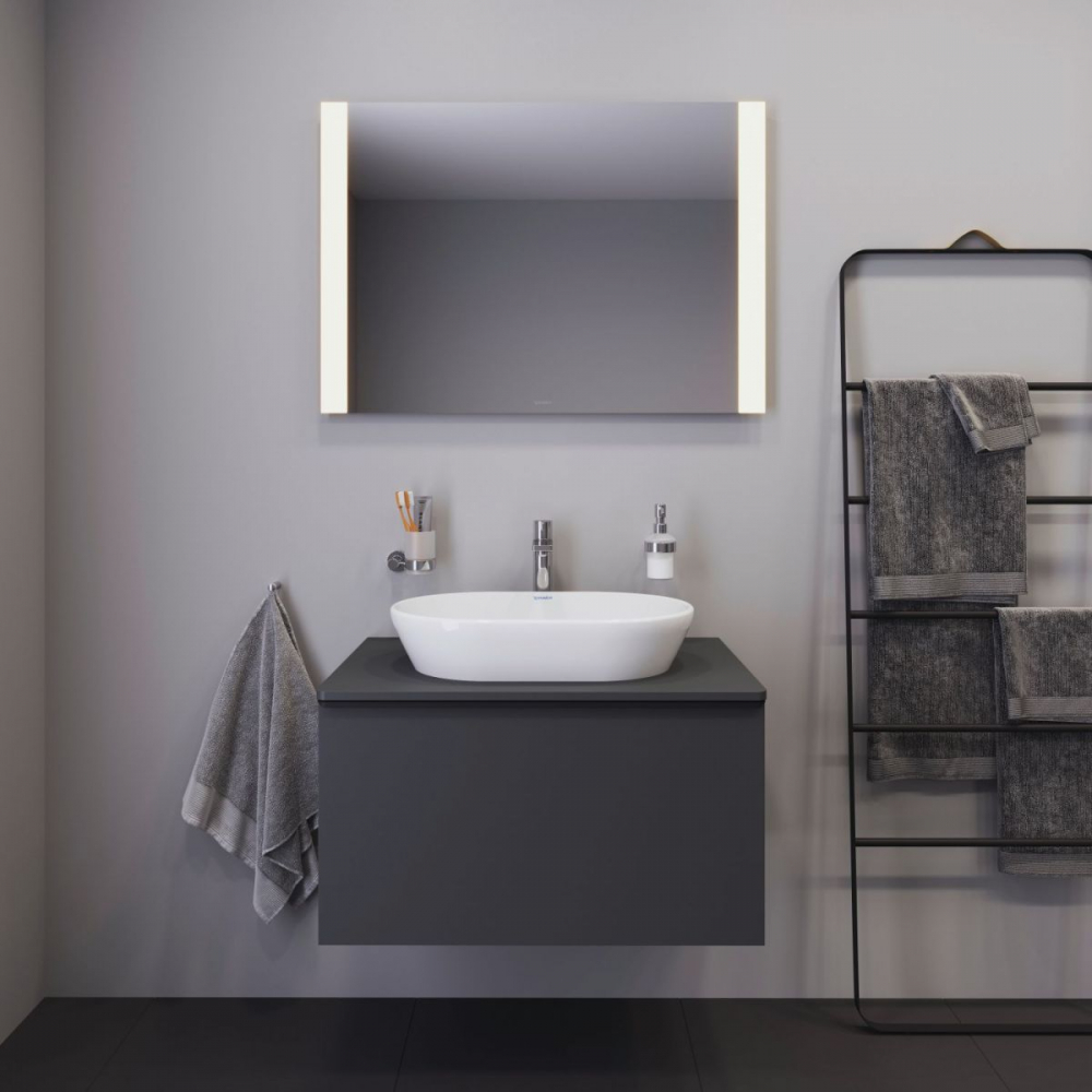 Duravit D-Neo lavoar 60x40 cm ovale de blat alb 2372600070 [17]