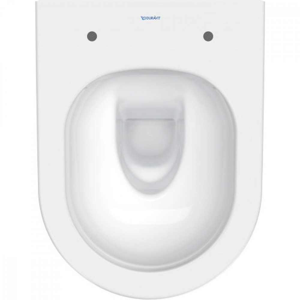 Duravit D-Neo vas wc cu capac soft-close agăţat fără margine alb 45880900A1 [5]