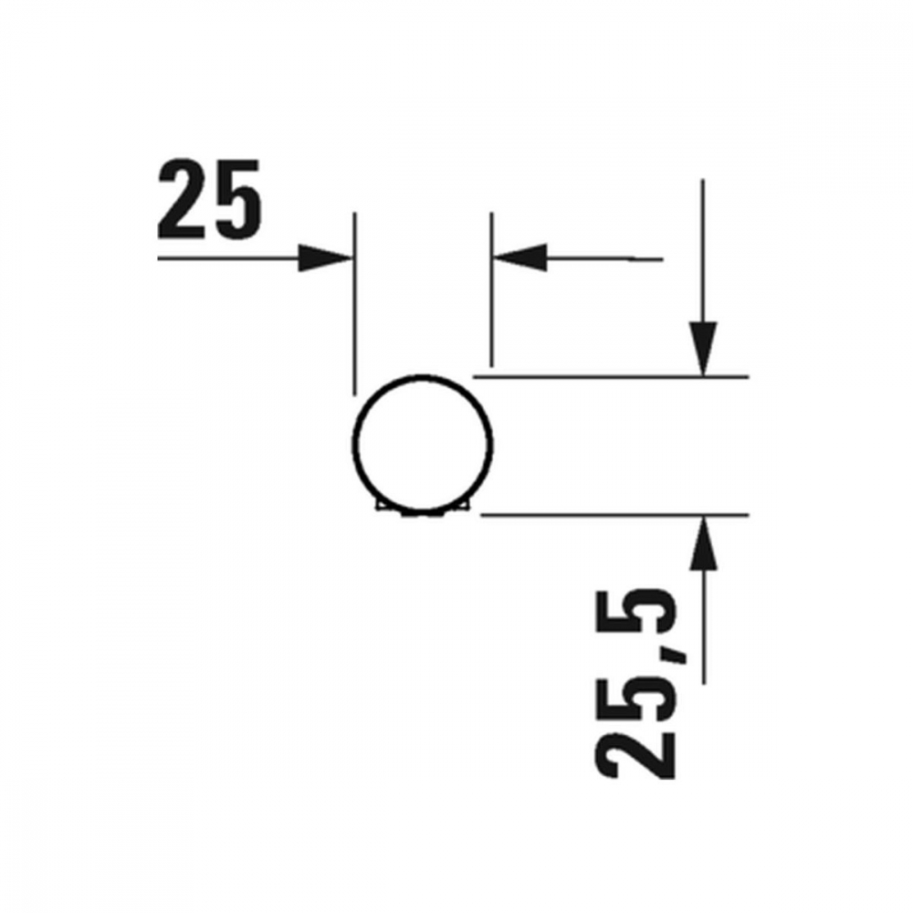 Duravit MinusFlow duș de mână maro UV0642001004 [3]