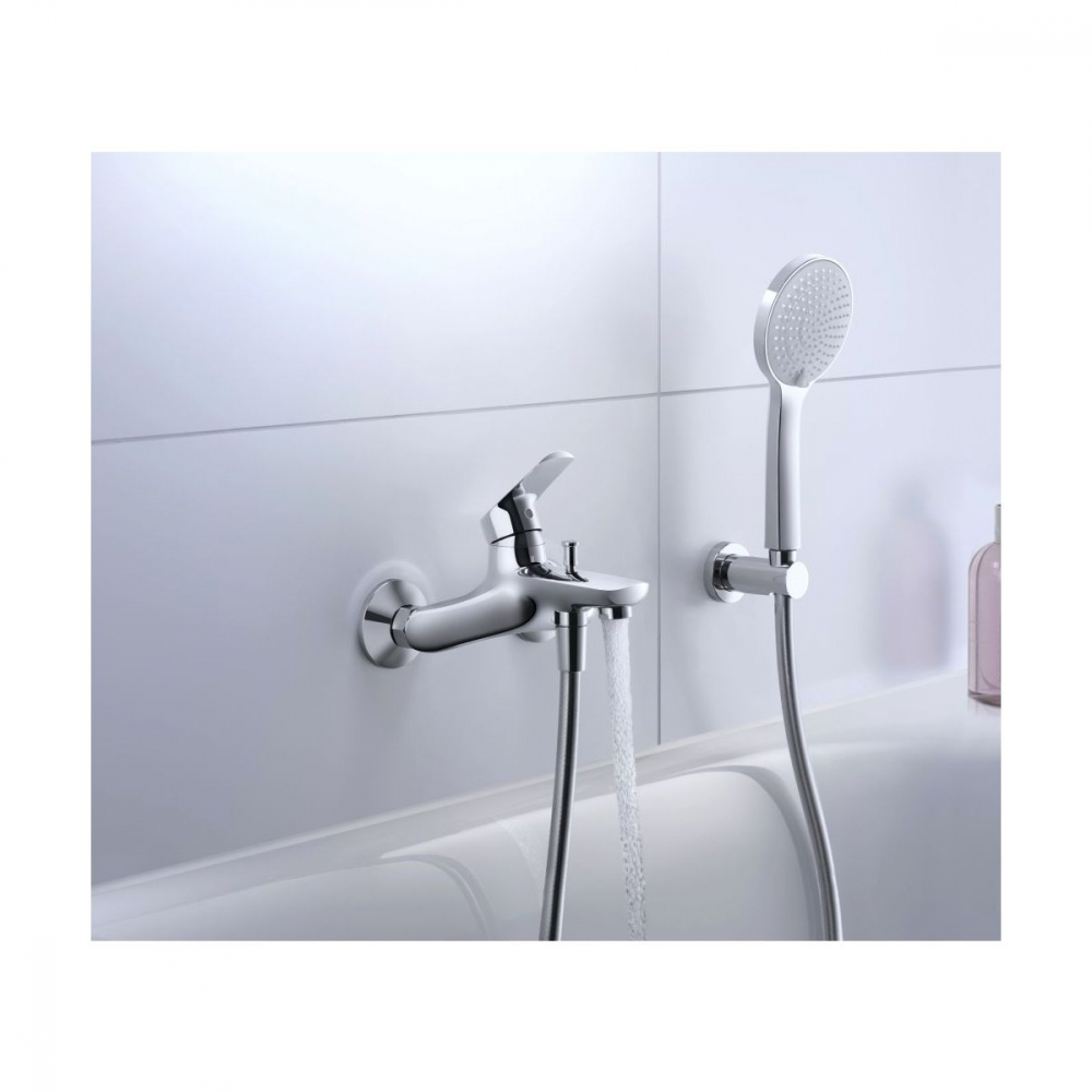 Duravit No. 1 baterie cadă-duș perete crom N15230000010 [6]