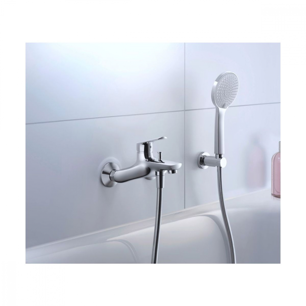 Duravit No. 1 baterie cadă-duș perete crom N15230000010 [5]