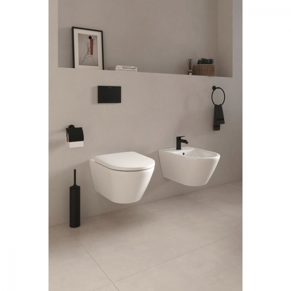 Duravit Wave baterie bideu stativ negru WA2400001046 [3]
