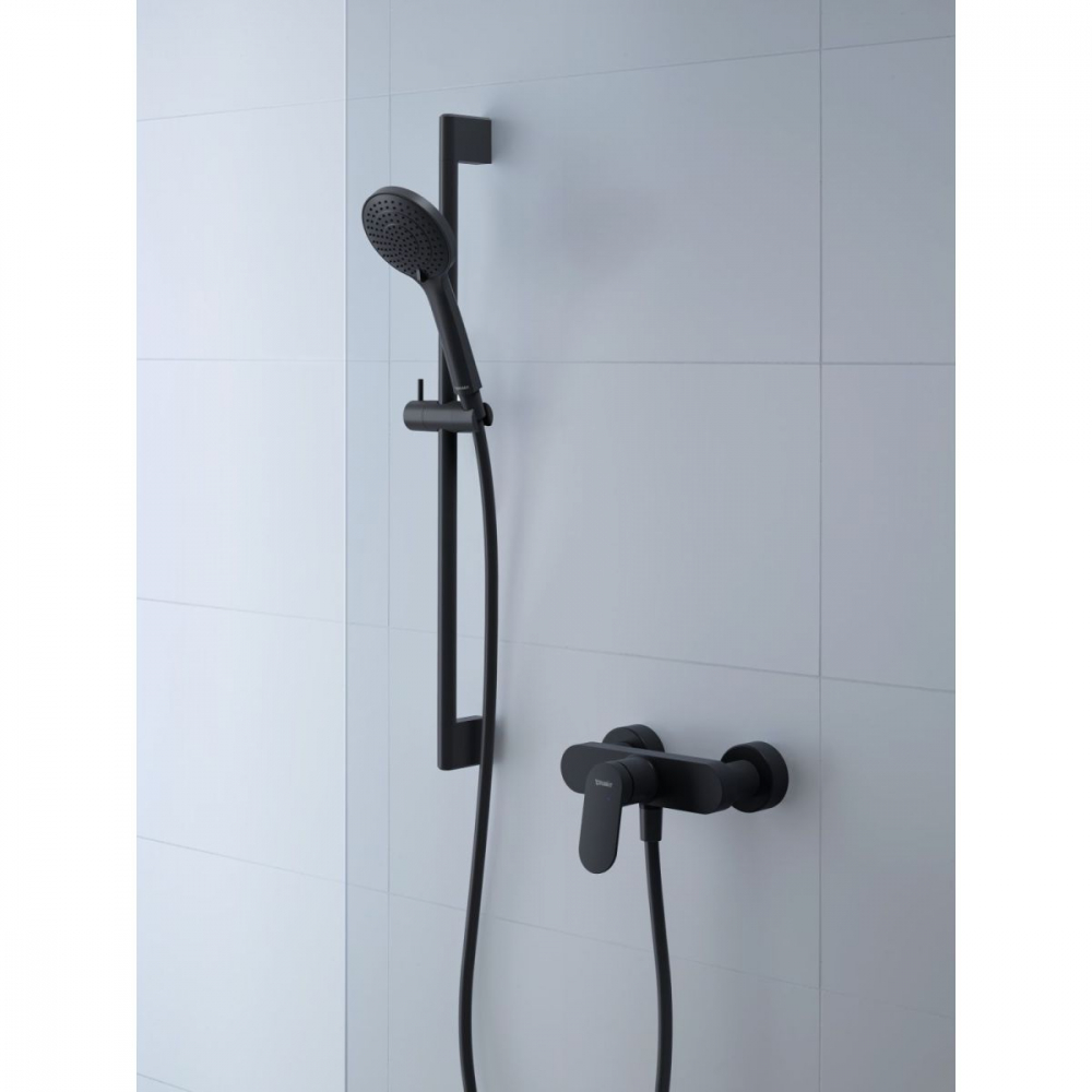 Duravit Wave baterie de duș perete negru WA4230000046 [4]