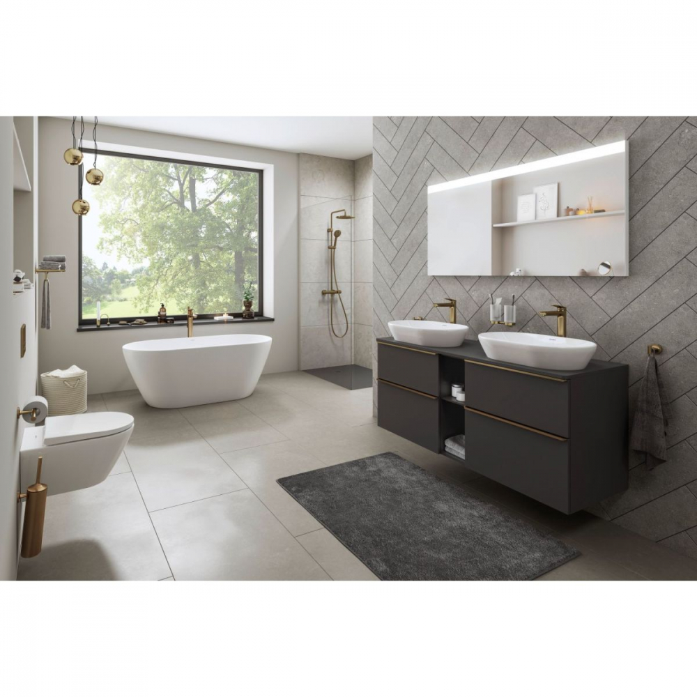 Duravit Wave baterie lavoar stativ alamă/bronz antic WA1040002004 [3]