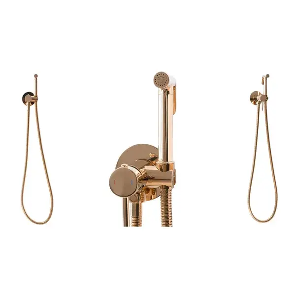 Dus igienic cu baterie rose gold Rea Loop cu baterie incastrata [6]