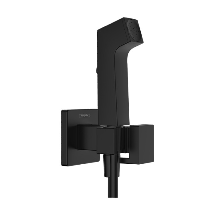 Dus igienic, Hansgrohe, Bidette E, 1 jet, negru mat [1]
