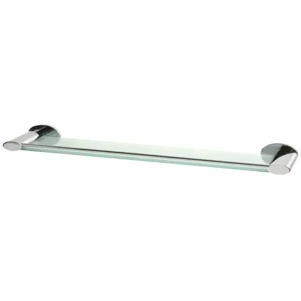 Etajera crom transparent Bisk Side 54 cm [1]