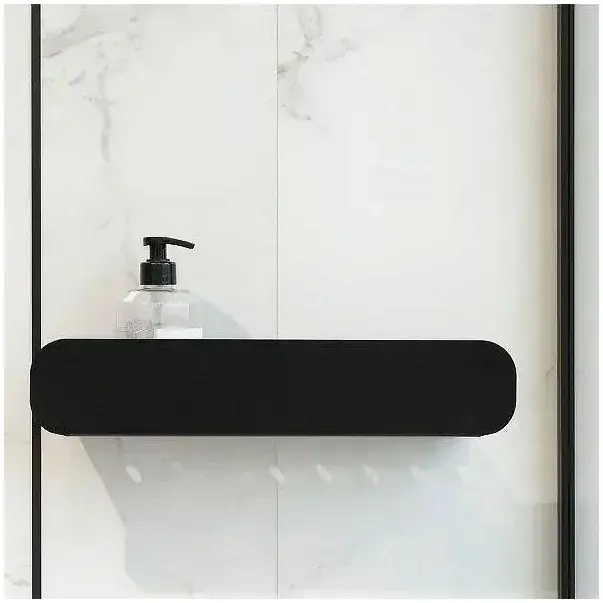 Etajera negru mat Rea SF03 60 cm [4]