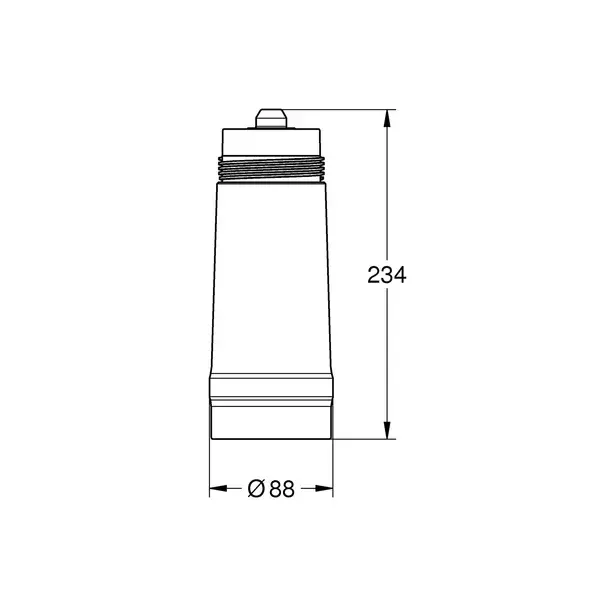 Filtru de apa Grohe Blue S filtrare in 5 etape 600 l [2]