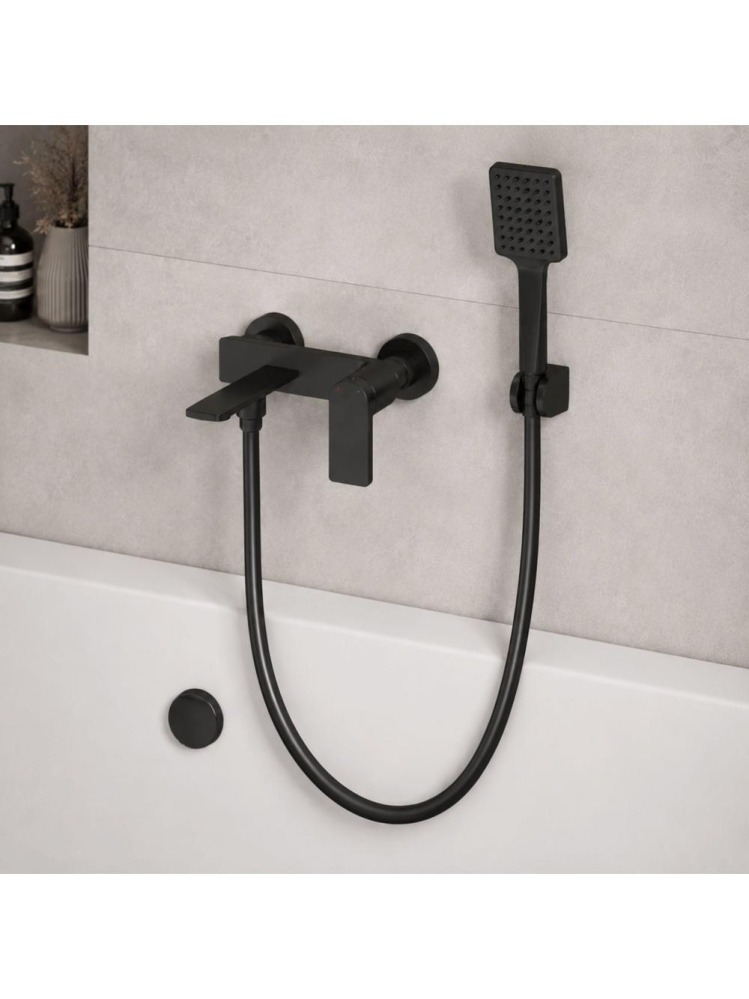 Furtun de dus anti-rasucire Rea negru 150 cm JS-017B [7]