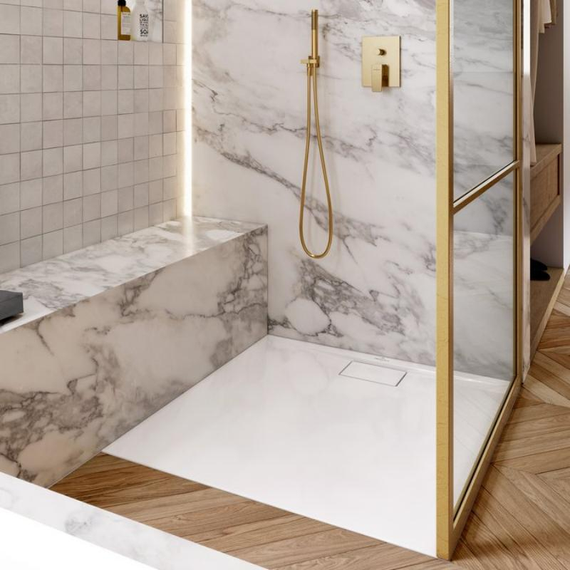 Furtun de duș Villeroy&Boch, Universal Showers, 160 cm, brushed gold [2]