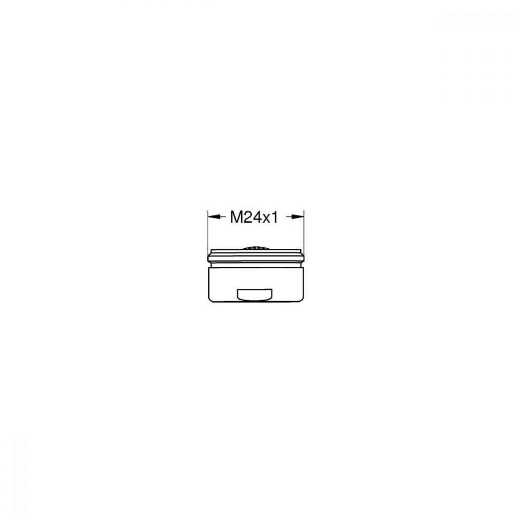 Grohe aerator m24 filet exterior 48159000 [2]