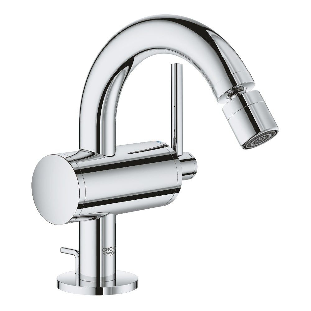 Grohe Atrio Baterie bideu monocomanda cu ventil pop-up, crom [1]
