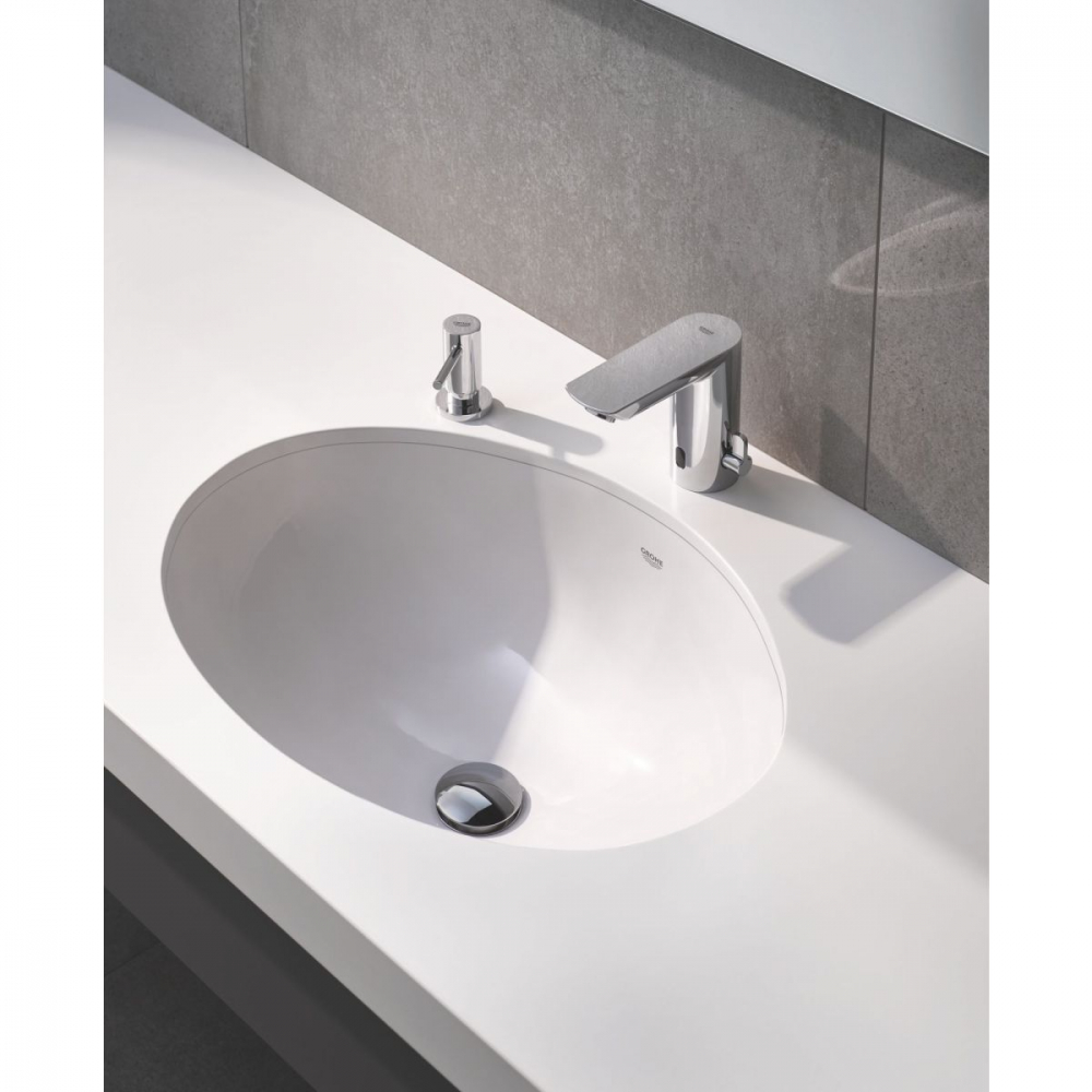 Grohe Bau Ceramic lavoar 56x42 cm ovale sub blat alb 39423000 [4]
