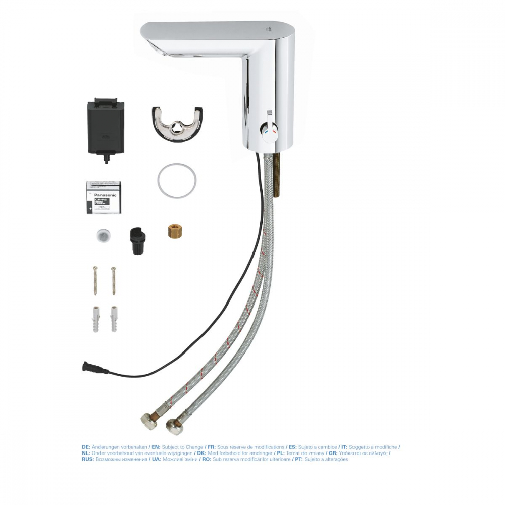 Grohe BauCosmopolitan baterie lavoar stativ electrică crom 36451000 [5]