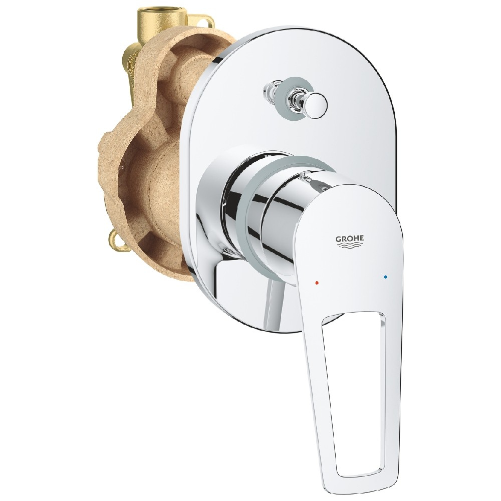 Grohe BauLoop New Baterie cada dus incastrata monocomanda [1]