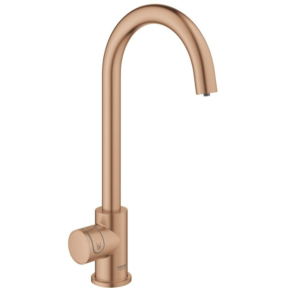 Grohe Blue Home Robinet de bucatarie cu sistem de filtrare, racire si acidulare, pipa C, cupru mat (brushed warm sunset) [2]