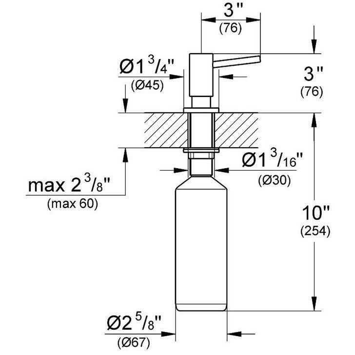 Grohe Cosmopolitan Dozator sapun lichid, antracit (hard graphite) [2]