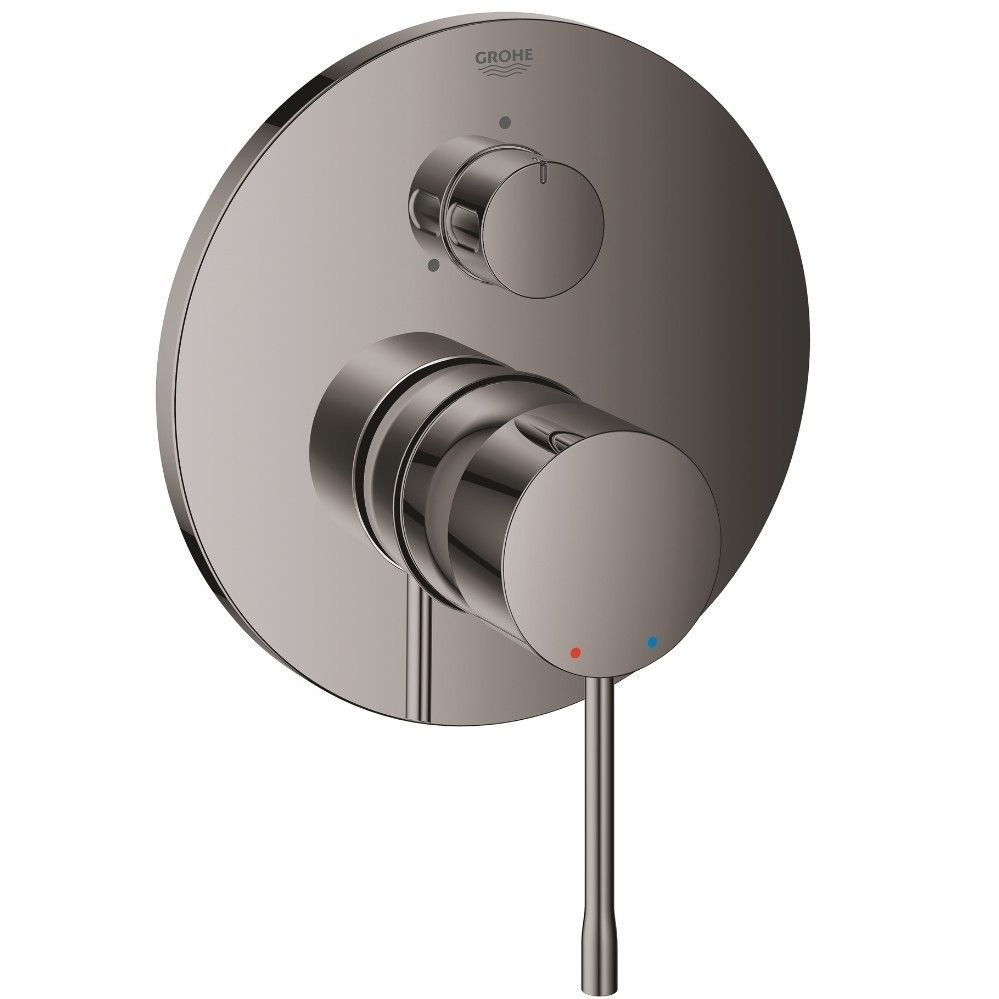 Grohe Essence Baterie cada dus monocomanda incastrata, 3 iesiri, antracit (hard graphite) [1]