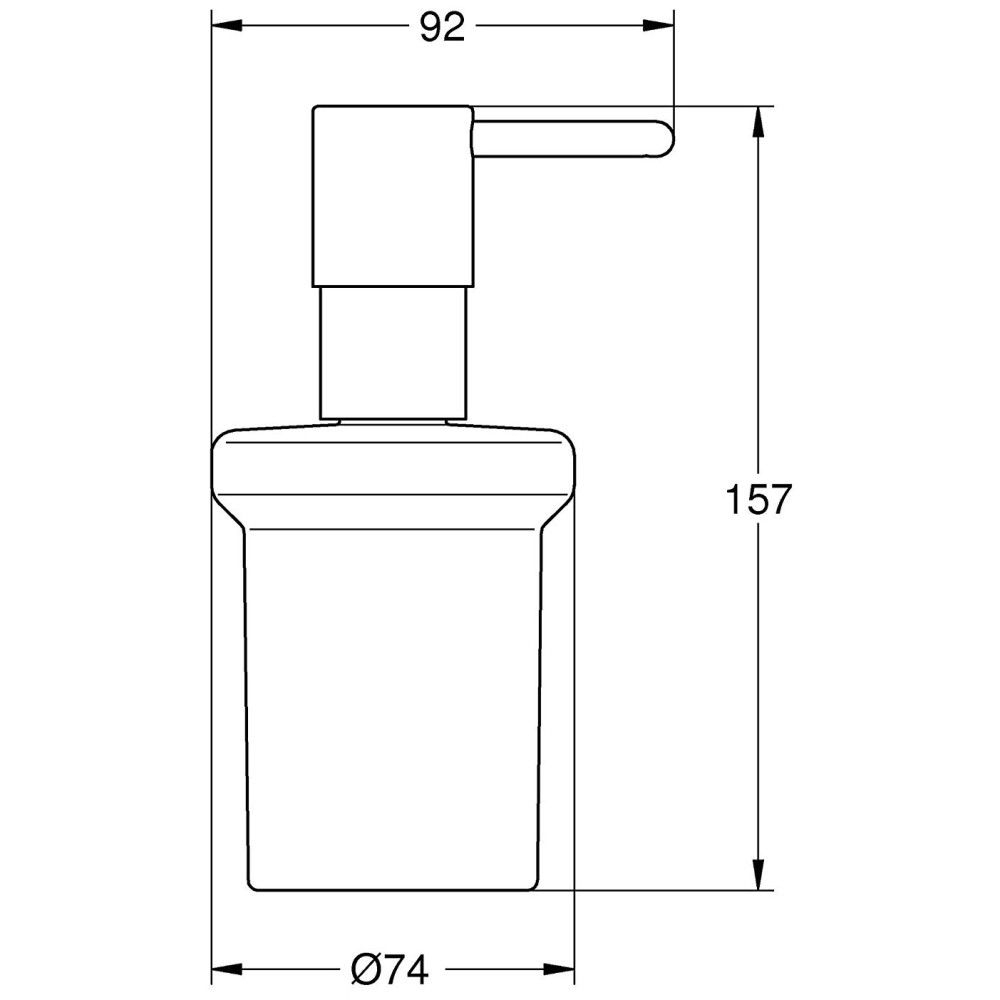 Grohe Essentials Dozator sapun lichid, cupru (warm sunset) [2]