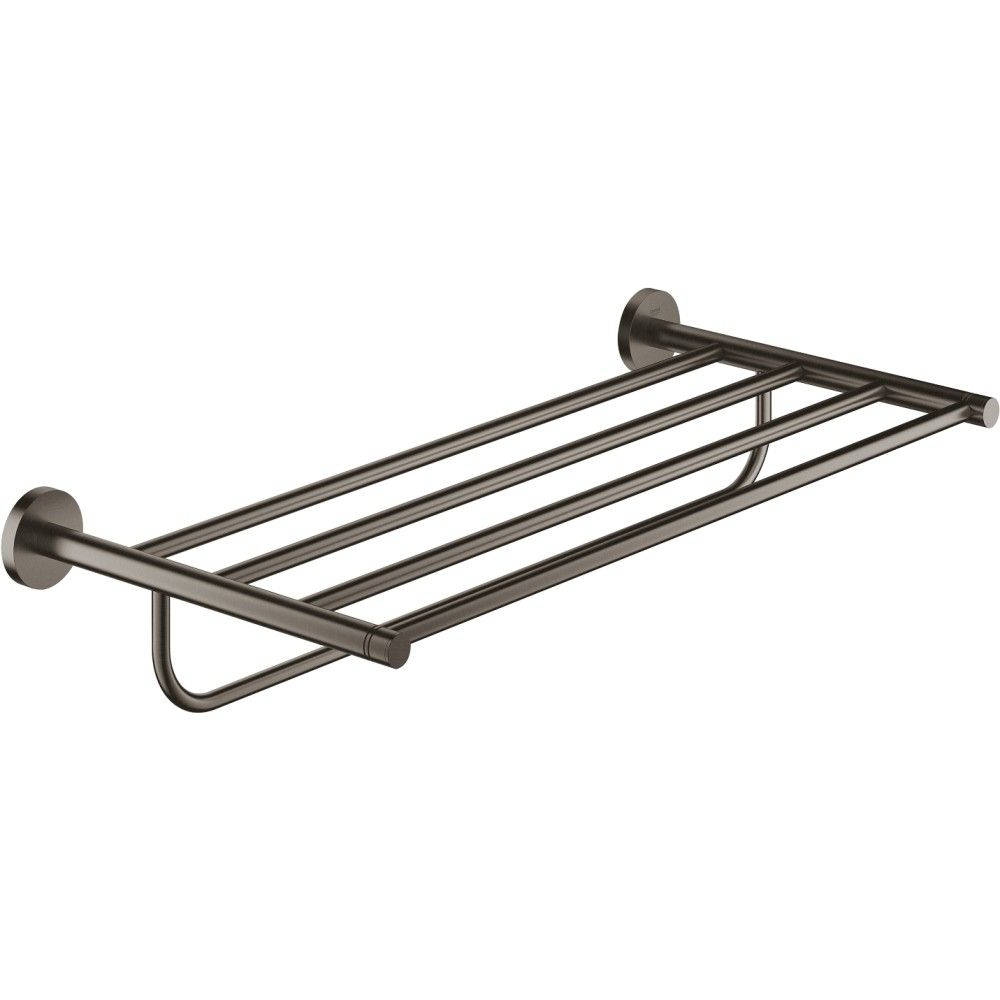 Grohe Essentials Raft (etajera) prosop baie 55 cm, antracit mat (brushed hard graphite) [1]