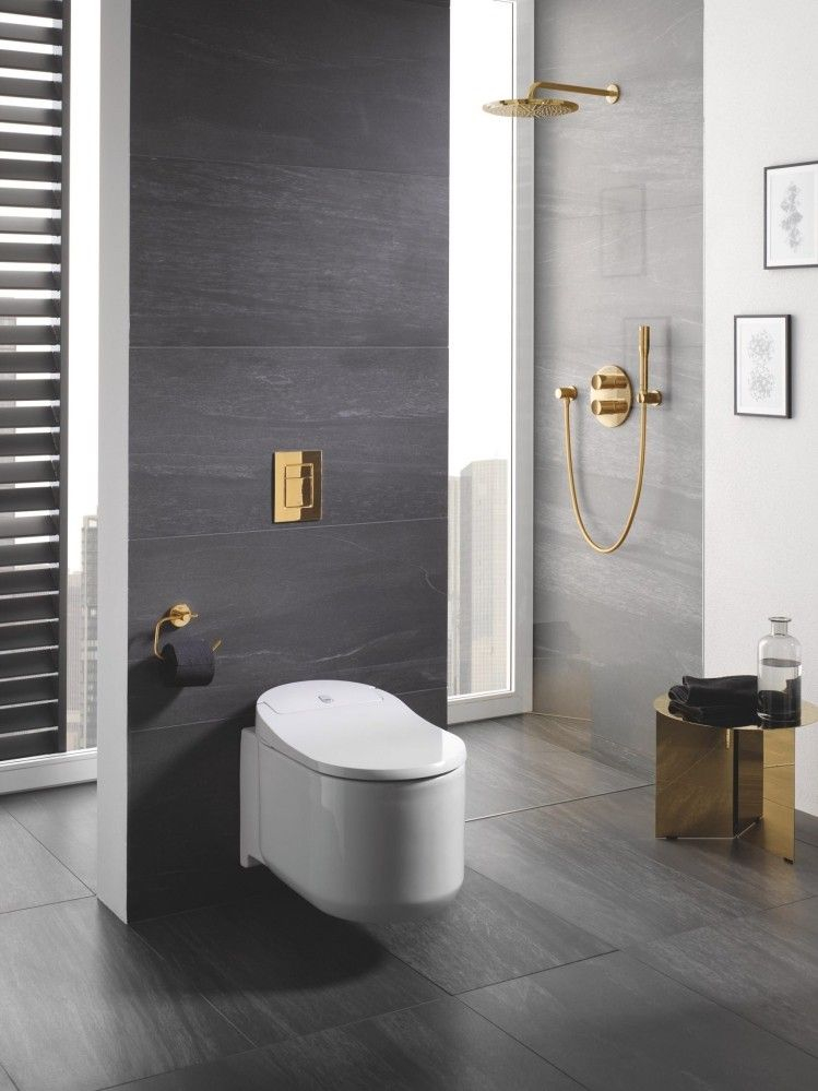 Grohe Essentials Suport hartie igienica, auriu (cool sunrise) [2]