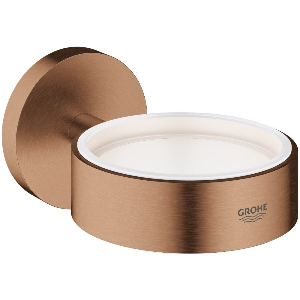 Grohe Essentials Suport pahar sau savoniera, cupru mat (brushed warm sunset) [1]