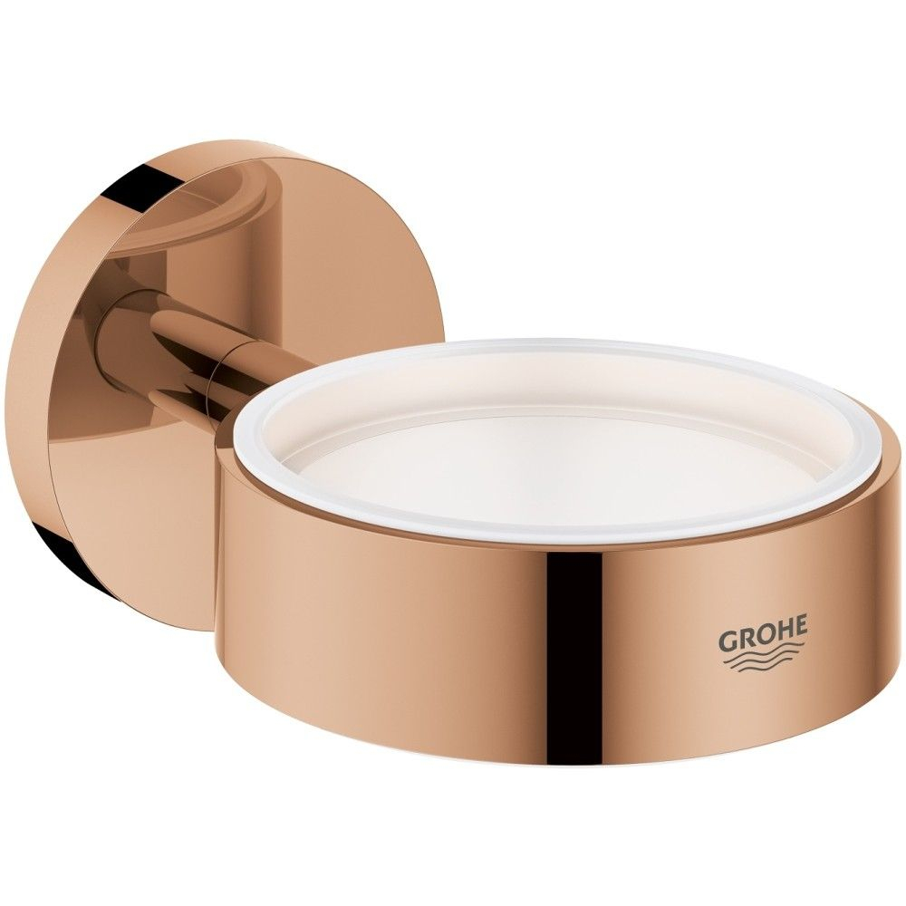 Grohe Essentials Suport pahar sau savoniera, cupru (warm sunset) [1]