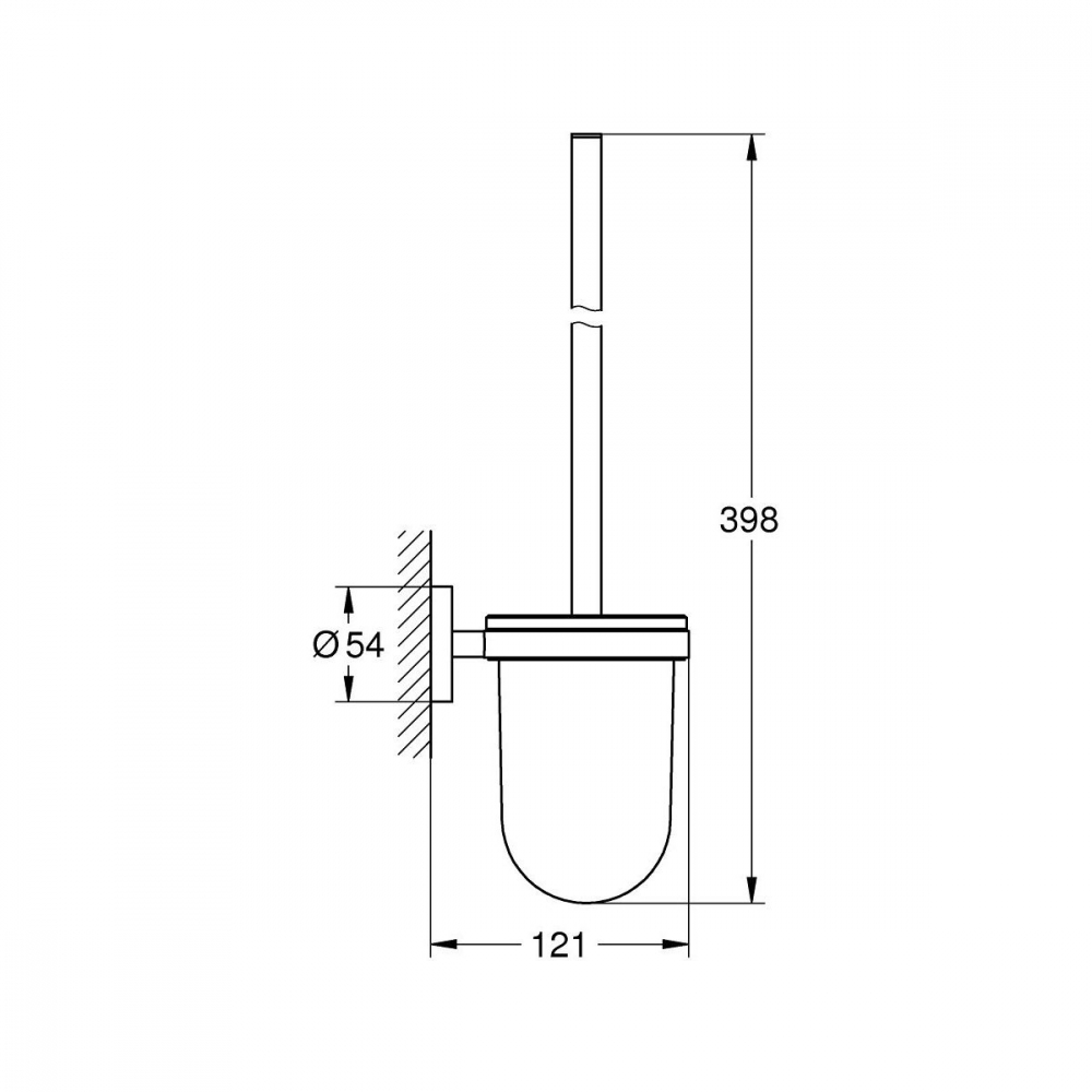 Grohe Essentials suport prosop Warm Sunset 40364DA1 [7]