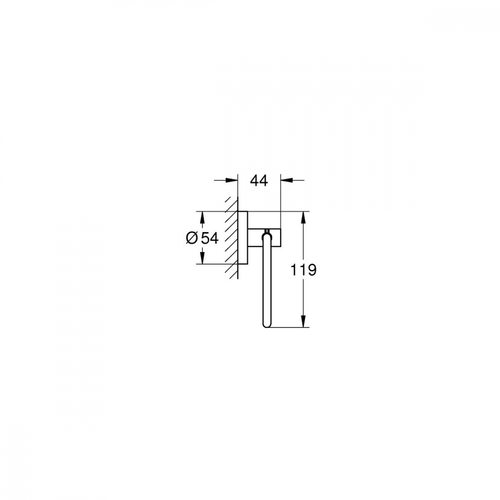 Grohe Essentials suport prosop Warm Sunset 40364DA1 [11]