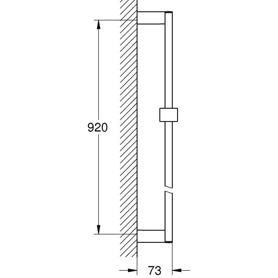 Grohe Euphoria Cube Bara de dus 900 mm [2]