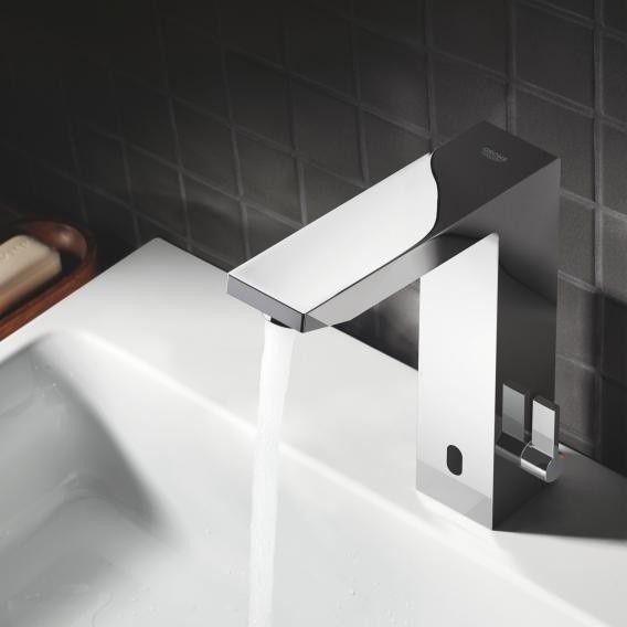 Grohe Eurocube E Baterie lavoar electronica cu infrarosu, baterie 6V, mixare apa [2]