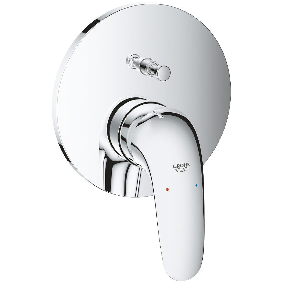 Grohe Eurostyle Baterie cada dus monocomanda incastrata, maner plin, crom [1]