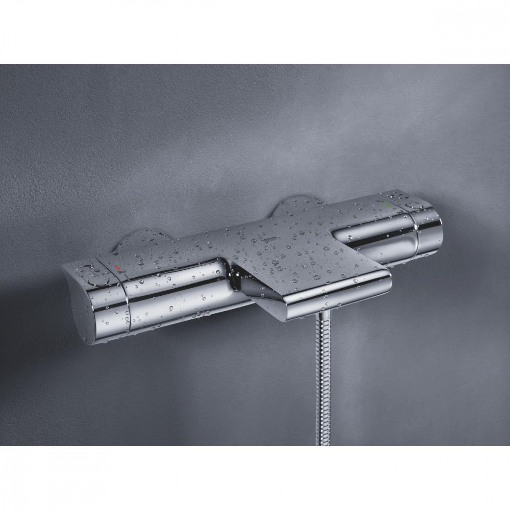 Grohe Grohtherm baterie cadă-duș perete da crom 34174001 [7]