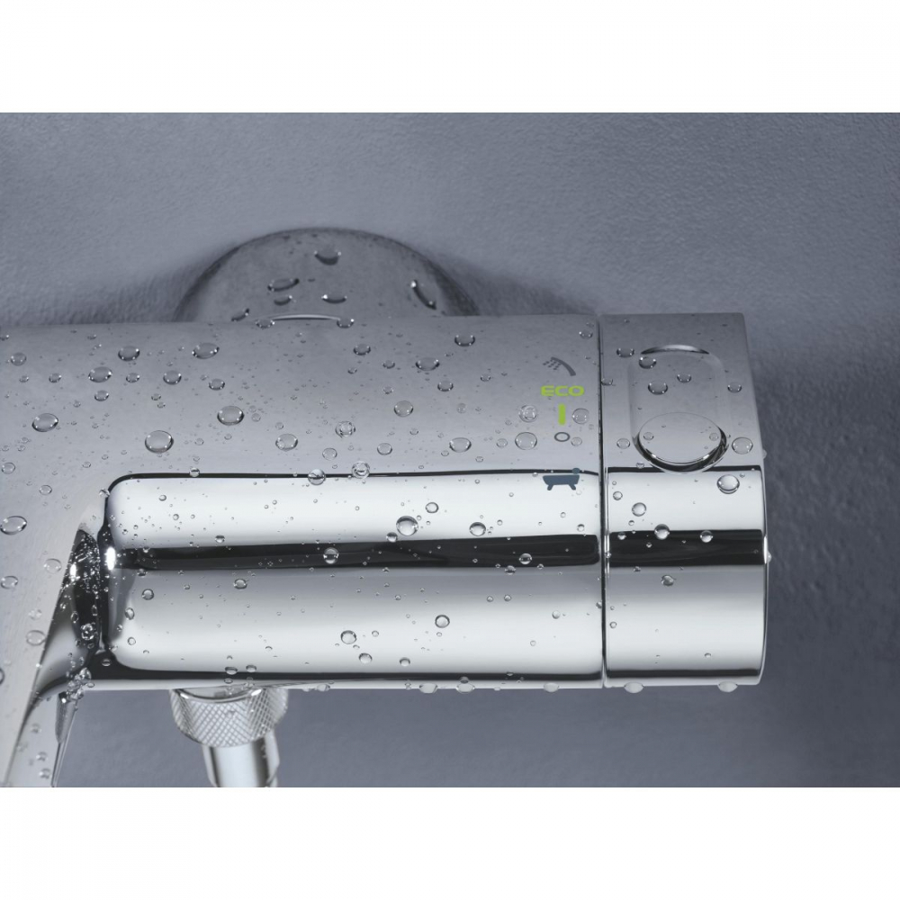 Grohe Grohtherm baterie cadă-duș perete da crom 34174001 [8]