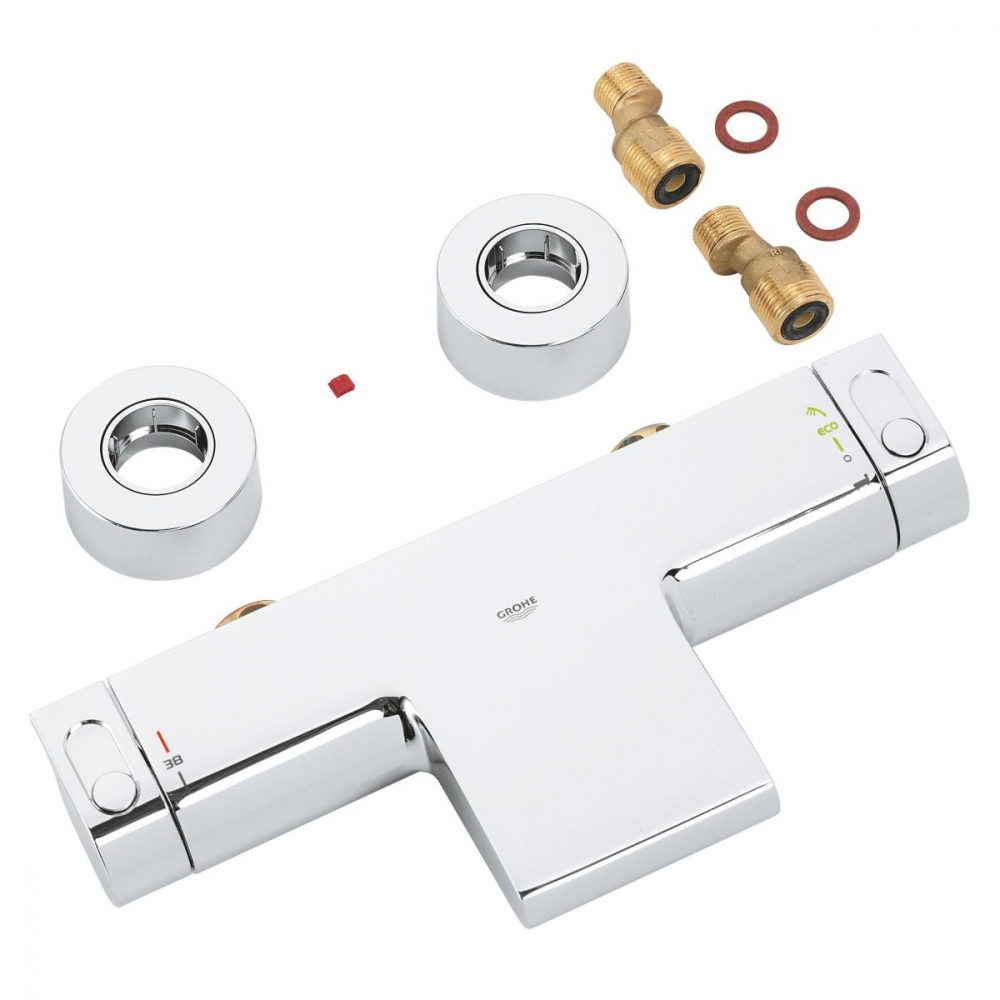 Grohe Grohtherm baterie cadă-duș perete da crom 34174001 [3]