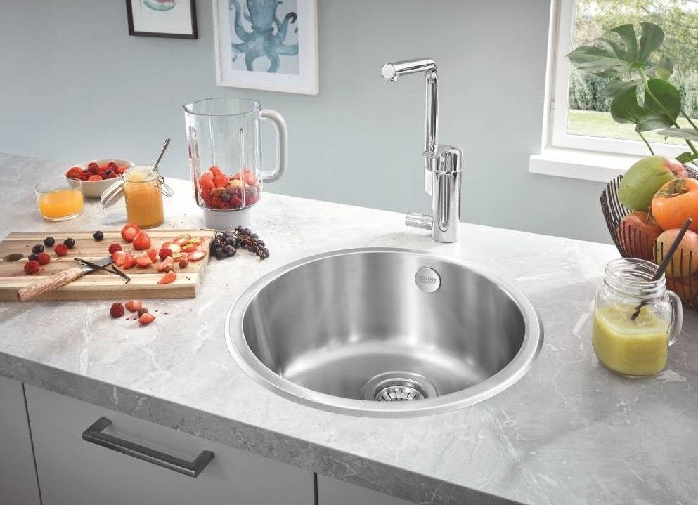 Grohe K200 Chiuveta bucatarie inox cu 1 cuva, Ø44 cm [2]