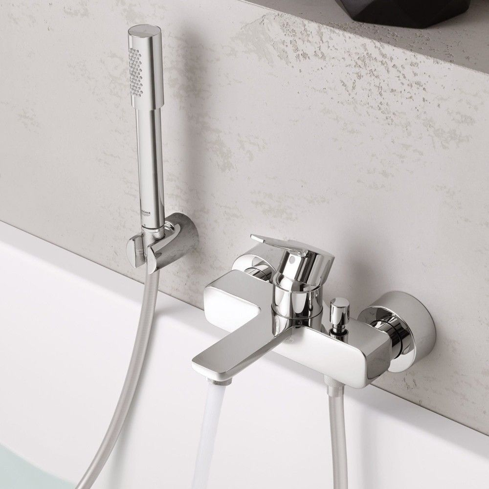 Grohe Lineare Baterie cada dus monocomanda cu set dus, crom [2]
