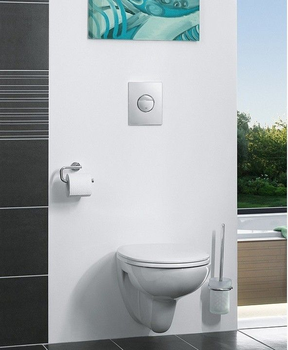 Grohe Nova Cosmopolitan Clapeta de actionare WC, alb lucios [2]