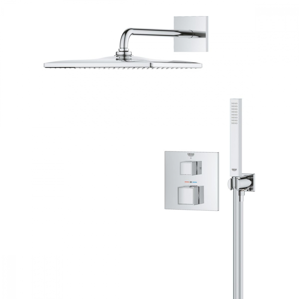 Grohe Precision Cube set de duș ascuns cu termostat da crom 34879000 [3]