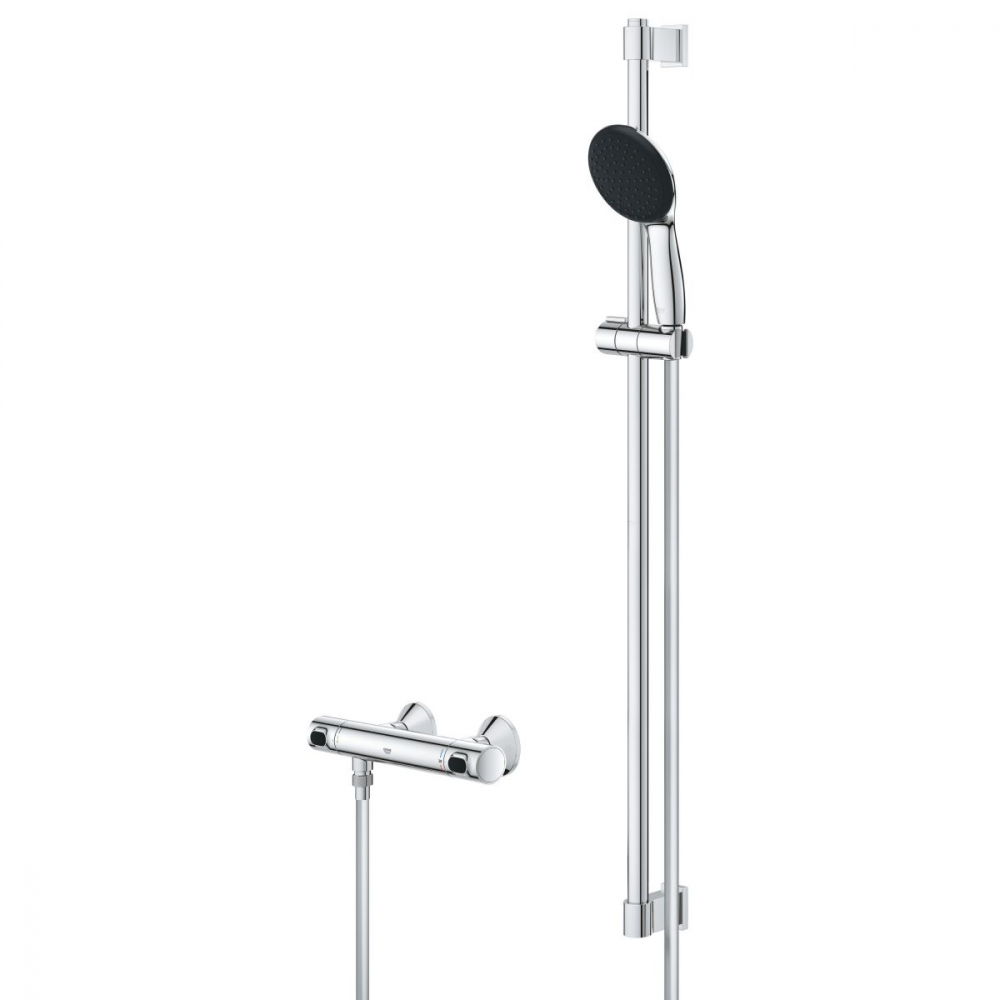 Grohe Precision Flow baterie de duș perete da StarLight Chrome 34805001 [4]