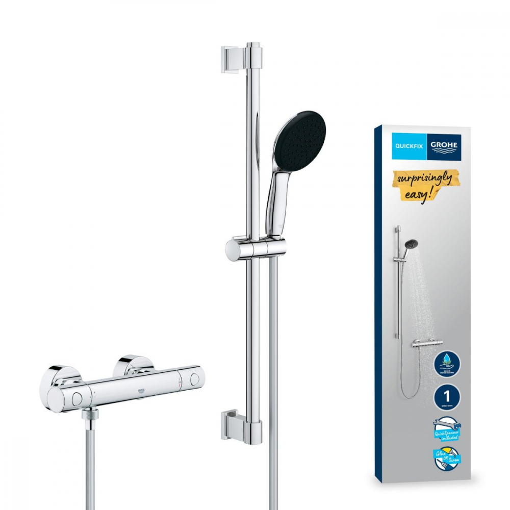Grohe Precision Get baterie de duș perete da StarLight Chrome 34856000 [3]