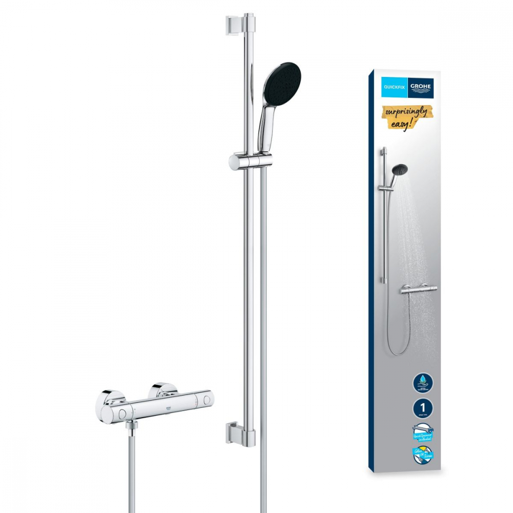 Grohe Precision Get baterie de duș perete da StarLight Chrome 34857000 [3]