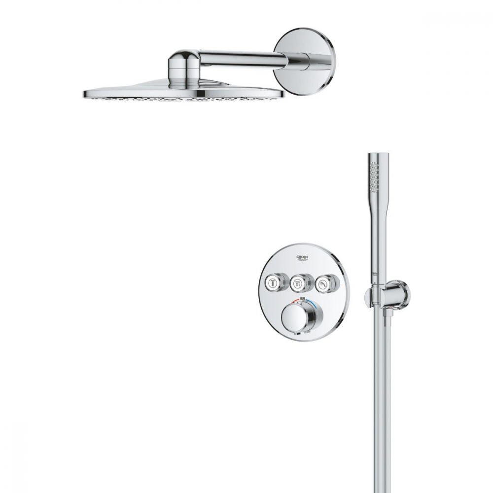 Grohe Precision Smartcontrol set de duș ascuns cu termostat da crom 34874000 [3]