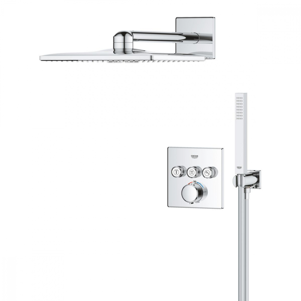 Grohe Precision Smartcontrol set de duș ascuns cu termostat da crom 34875000 [4]
