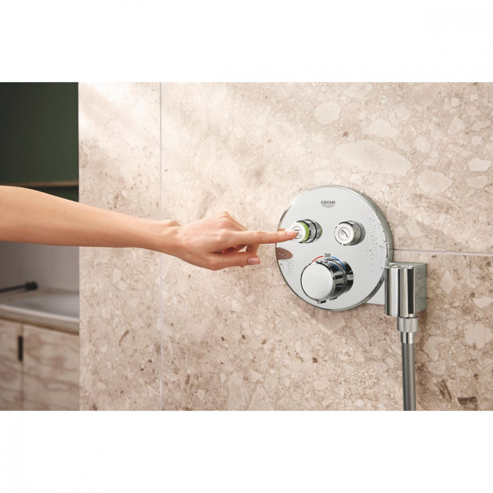 Grohe Precision Smartcontrol set de duș ascuns cu termostat da crom 34877000 [7]