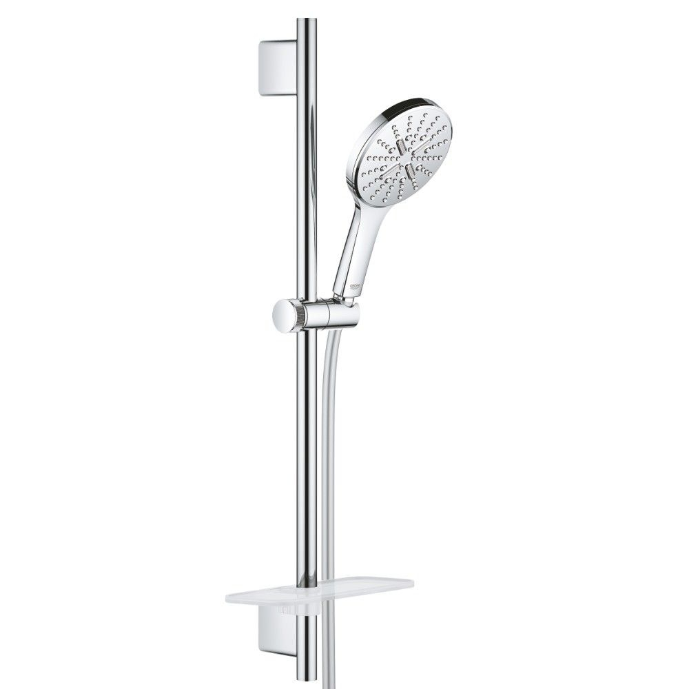 Grohe Rainshower Eco 9.5 SmartActive 130 Set dus cu bara 60 cm si savoniera, crom [1]